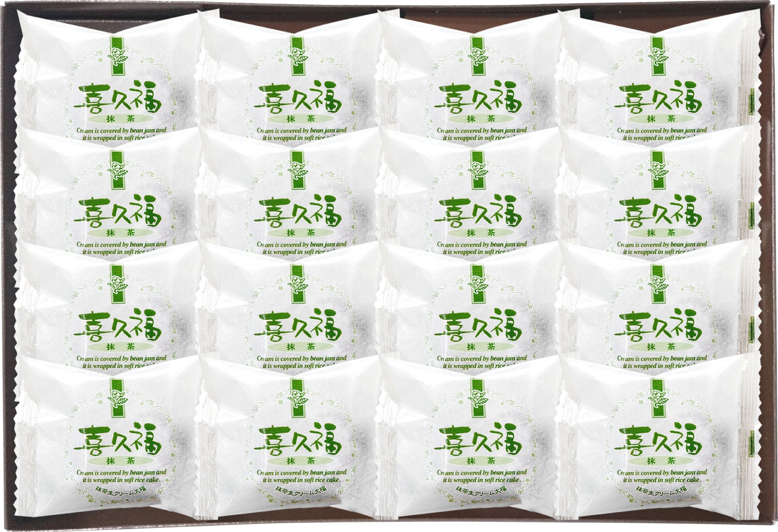 福のちゃみ 喜久福-抹茶-（16個）【井ヶ田製茶】 | 宮城県物産振興協会オンライン