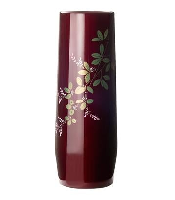玉虫塗 胴張花瓶 大赤萩【東北工芸製作所】