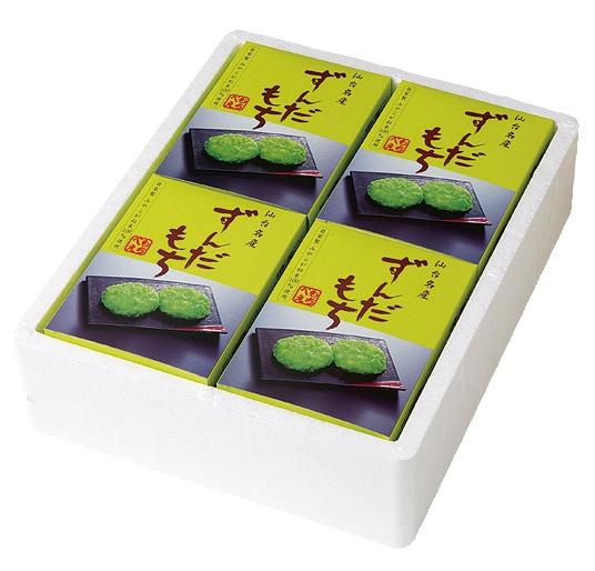 ずんだ餅 6粒入り×4箱【もちべえ】