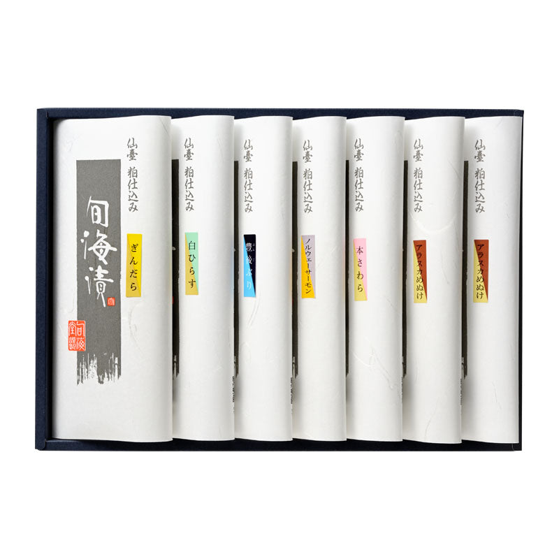 旬海漬詰合せ（7切・化粧箱入）SS-50b【旬海堂】